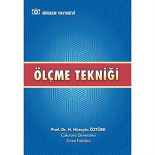 Ölçme Tekniği / Prof. Dr. H. Hüseyin Öztürk